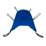 Dynarex 10752 Bariatric Standard Seat/Back Sling - Canvas, Blue, 1/bx