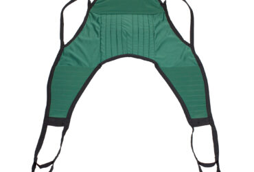 Dynarex 10745MD U-Sling w/ Head Support, Medium, Green, 1/bx