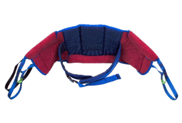 Dynarex 10746LG Deluxe Sit-to-Stand Sling, Large, Blue, 1/bx