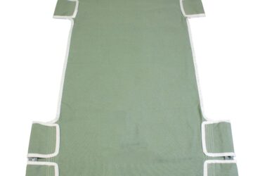 Dynarex 10750CN Standard Seat/Back Sling - Canvas, Light Green, 1/bx