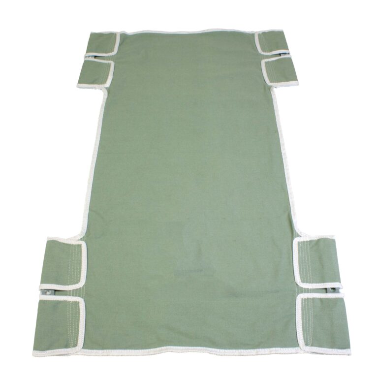 Dynarex 10750CN Standard Seat/Back Sling - Canvas, Light Green, 1/bx
