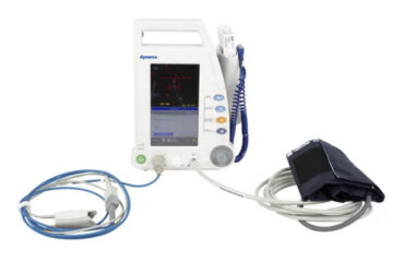 Dynarex 10841-W/STAND Vital Signs Patient Monitor - Touch Screen w/ Stand, 10841 + 10845, 1/cs