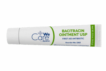 Dynarex 1162 Bacitracin Ointment, 0.5 oz. Tube, 72/cs