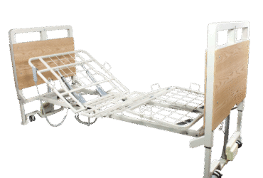 Dynarex 12005-OAPB D500 LTC 5 Function Ultra-Low Bed - Light Oak, w/ Pivot Bar, 1pc/cs