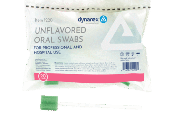 Dynarex 1220 Oral Swabsticks, Unflavored, 50/20/cs