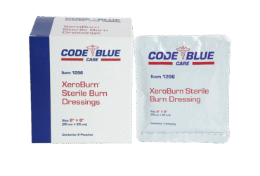 Dynarex 1296 XeroBurn Sterile Burn Dressing, 8" x 8", 6/6/cs