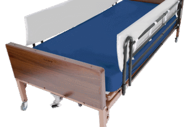 Dynarex 13004-5 Full Bed Rail Bumper, 1pc/bag, 5bags/cs