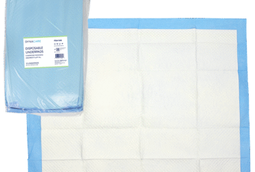 Dynarex 1348 Disposable Underpads w/ Polymer, 30" x 36" (90g), 10/10/cs