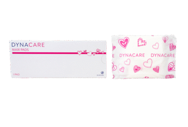 Dynarex 1359 Maxi Pads, #8 box, 250/1/cs