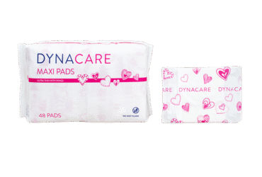 Dynarex 1361 Maxi Pads Ultra Thin with Wings, 2/48/cs