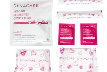 Dynarex 1375 HER Care Necessities Kit, 2 - 1358, 2- 1361, 2-1377, 50/cs