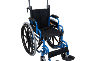 Dynarex 15009-14DFR DynaRide Pediatric 14" Wheelchair w/ Foot Rest, 1pc/cs, 1pc/cs