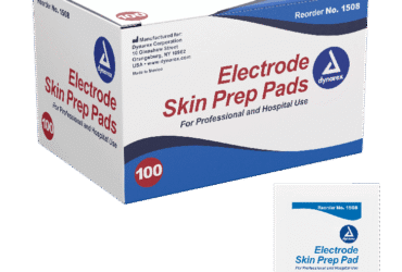 Dynarex 1508 Electrode Skin Prep Pad, 10/100/cs