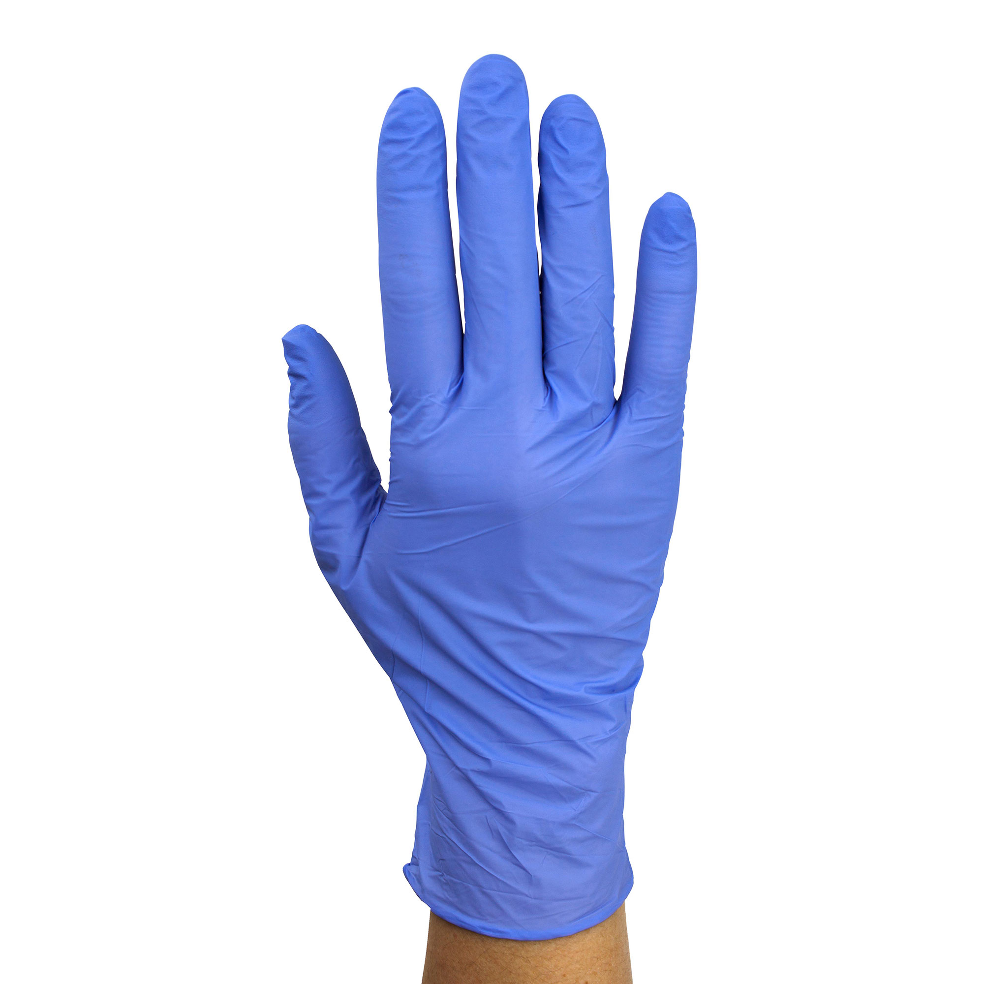 2515.jpg Dynarex 2515 DynaPlus Nitrile Exam Gloves, X-Small, Powder-Free, Violet, 10/200/cs