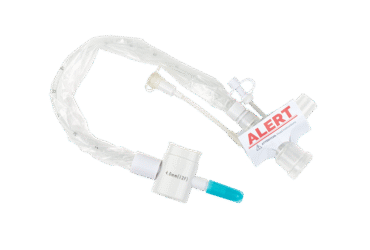 Dynarex 31011 Closed Suction Tracheal Catheter w/ Double Swivel Elbow, 12 Fr, 2/10/cs