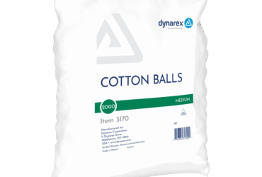 Dynarex 3170 Cotton Ball, Medium, 2/2000/cs