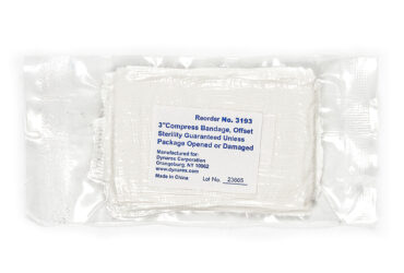 Dynarex 3193 Compress Bandage, 3", 800/cs