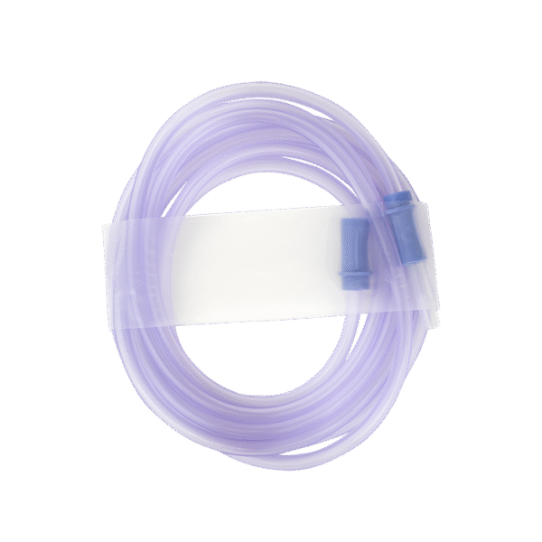 Dynarex 32105 Suction Connecting Tubing w/ Male Connector, Non-Conductive,, 3/16" x 10' Tube, 50/cs