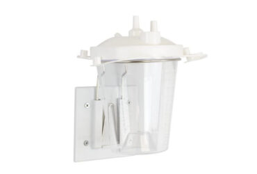 Dynarex 32201 Suction Disposable Canister w Suction Tubing Kit, 800 cc, 3/16" x 6' & 3/16" x18, 12/cs