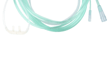 Dynarex 33199-M EtCO2 Nasal Sampling Cannula,Universal O2 Tubing Connect, 14' (4.2m). Male Luer, 25/cs