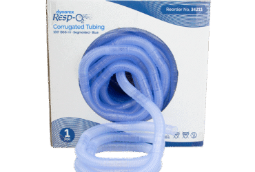 Dynarex 34211 Corrugated Tubing 100' (30.5 m), Segmented, Blue, 1/cs