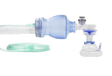 Dynarex 36006 Manual Pulmonary Resusitator (MPR), Mask, Reservoir Tubing,, Infant, 6/cs