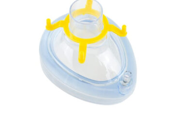 Dynarex 36032 Air Cushion Mask Size w/ Valve #2 (Yellow Hook), Toddler, 20/cs