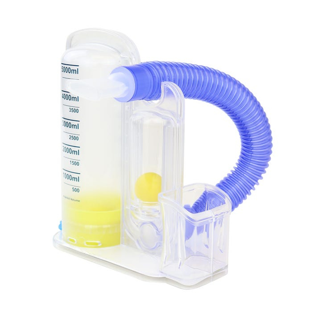 36101__97665.1735654548.jpg Dynarex 36101 Volumetric Incentive Spirometer, 5000 mL, 12/cs