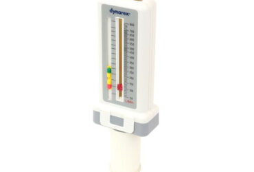Dynarex 36111 Peak Flow Meter - Full Range, Adult - 50-800 L/min, 10/cs