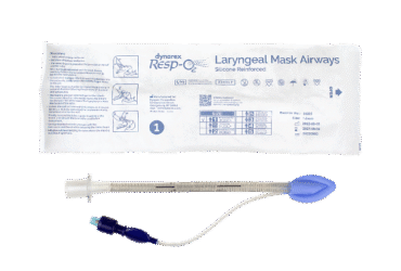 Dynarex 36285 LMA (Laryngeal Mask Airway) - Silicone, Reinforced, 1.0 mm, 5/cs