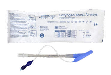 Dynarex 36290 LMA (Laryngeal Mask Airway) - Silicone, Reinforced, 3.0 mm, 5/cs