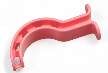 Dynarex 36301 Oral Airways (Berman Type), 40 mm, Infant, Pink, 24/bx