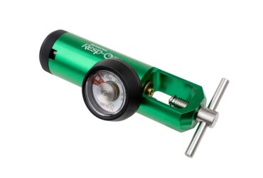 Dynarex 36352 CGA 870 Oxygen Regulator - 0-15 LPM, 0-15 LPM, Barb Outlet, Brass-S, 5/1/cs