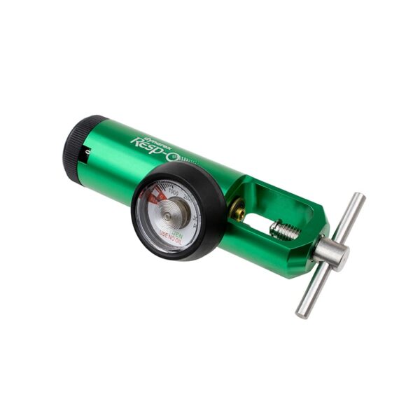 Dynarex 36352 CGA 870 Oxygen Regulator - 0-15 LPM, 0-15 LPM, Barb Outlet, Brass-S, 5/1/cs