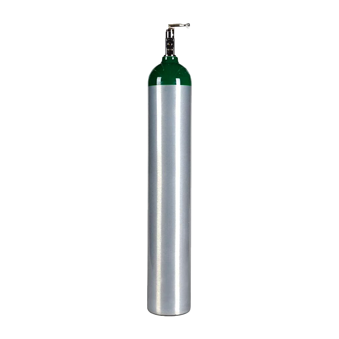 Dynarex 36390-T M24 - Oxygen E-Cylinder (toggle), 4.6 L, 1pc/cs
