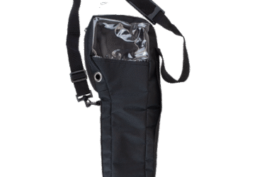 Dynarex 36610 Oxygen Cylinder Shoulder Bag, Compatible with 36391, Black, 1/cs