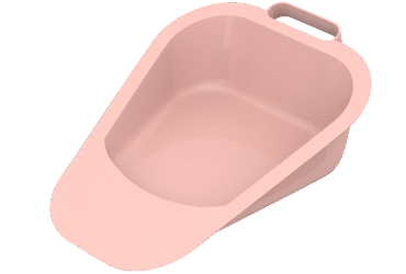 Dynarex 4230 Bed Pan - Fracture, 1 qt., Mauve, 50/cs