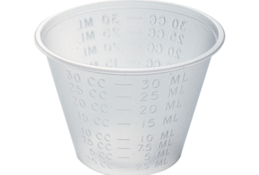 Dynarex 4252 Medicine Cup, 1 oz., 50/100/cs