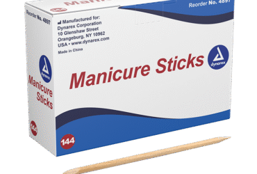 Dynarex 4897 Manicure Sticks, 4.5" Long, 50/144/cs