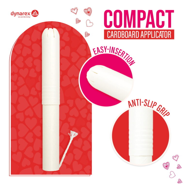 Dynarex 1355SP Super Plus Tampons Cardboard Applicator, 12-15gr absorbency, 10/20/cs