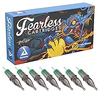 Dynarex 9353 Fearless Tattoo Cartridges - Tight Round Liner, 1207RLT, 5/20/cs