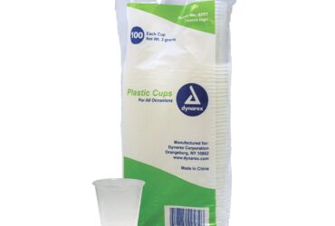 Dynarex 4257 Plastic Cups, 7 oz., 25/100/cs