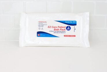 Dynarex 1317 EZ Care Patient Bath Packs, 8" x 8", 24/8/cs