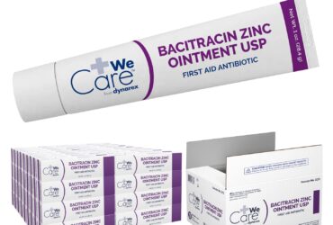Dynarex 1173 Bacitracin Zinc Ointment USP, 1 oz. Tube, 72/cs