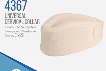 Dynarex 4367 Universal Cervical Collar, 3" x 22", 10/1/cs