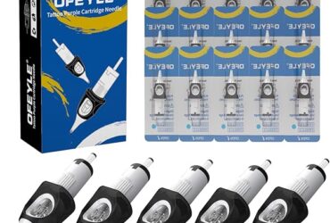 Dynarex 9425 Fearless Tattoo Cartridges - Bugpin Round Shader, 1003RS, 5/20/cs