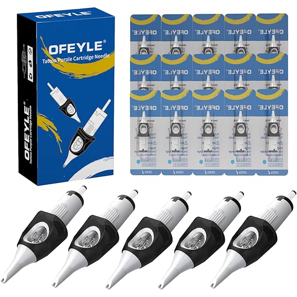 71FIwFAyLCL._AC_UL600_SR600600.jpg Dynarex 9425 Fearless Tattoo Cartridges - Bugpin Round Shader, 1003RS, 5/20/cs