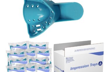 Dynarex 2224 Impression Trays, No. 5, Small Upper, 10/12/cs