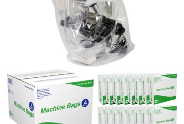 Dynarex 2162 Machine Bag, 5" x 5", 16/500/cs