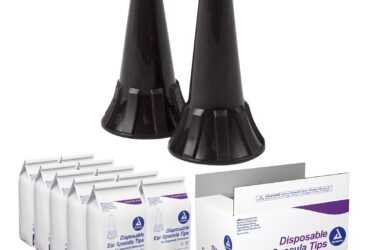 Dynarex 7116 Disposable Ear Specula Tips, 2.5 mm, 10/850/cs